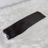100% Raw Premium Human Hair - Natural Black - Natural Straight